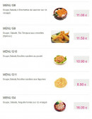 Menu Okinawa - Les chirachis suite