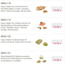 Menu Okinawa - Les menus mixte suite