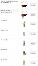 Menu Okinawa - Les boissons page3