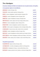 Menu Rémi pizza - Les pizzas classiques et les galettes