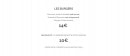 Menu L'Essentiel Bistrot Gourmand - Les burgers