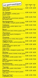 Menu Emma Pizza - Les pizza suite