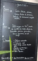 Carte et menu de L'Entre Bouches à Chamalieres — Menu du jeudi 27 Août. Bon appétit.