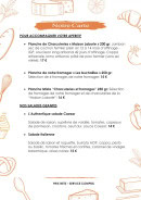 Menu Le Bistrot 2031 - Les planches et salades