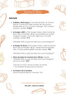 Menu Le Bistrot 2031 - Les plats