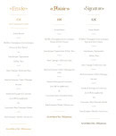 Carte et menu de La Bergerie de Sarpoil à Saint Jean en Val — Les menus