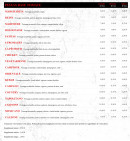 Menu Chicano Pizza - Les pizzas base tomate