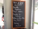 Menu La Belle Vue - Exemple de menu