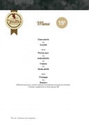 Menu Les Pistes Brasserie - Le menu à 15€
