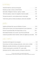 Menu Mildiss - La carte