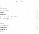 Carte et menu de Aux 3 Gourmands à Cournon d'Auvergne — les apéritifs