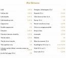 Carte et menu de Aux 3 Gourmands à Cournon d'Auvergne — Les boissons