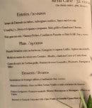 Menu L'interprète - menu 32€