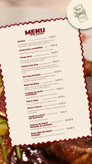 Carte et menu de Le Cristal à Pau — Menu 4