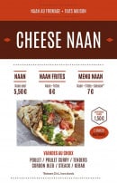 Menu Meso - Cheese naan