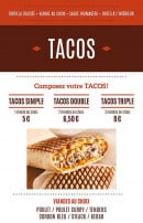 Menu Meso - Tacos