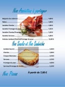 Menu New Bowling des Pyrénées - Assiettes, snacks et sandwiches 