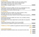 Carte et menu de Rôtisserie Coquotte à Pau — Les plats (suite)