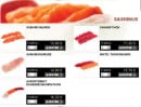 Menu You Sushi - Les Sashimis