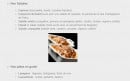 Menu La Trattoria des Bons Amis - Les salades et les pates