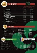 Menu Nando's Kebab & Tacos - Burgers, extras, salades,....