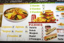 Carte et menu de Kz fastfood à Saint Palais — Couscous, paninis...