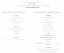 Menu Labo des Tokés - Brunch