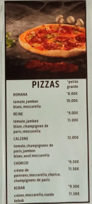 Menu Station 64 - Les pizzas