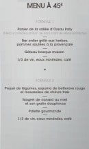 Menu Dolce Arena - Le menu groupes à 45€