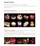 Menu L'épi des templiers - Les pâtisseries