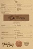 Menu Ragazzi da Peppone - Les entrées, charcuteries, ...