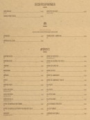 Menu Ragazzi da Peppone - Les vins, apéritifs, ...