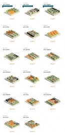 Menu You Sushi - Les plateaux