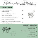 Menu Gozategia - Les chauds