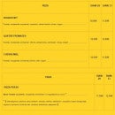 Menu Pizzas Pat - Les pizzas fromages et les pizzas perso