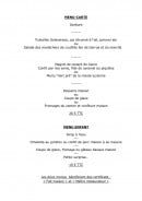 Menu Etchebarne - Menus