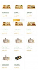 Menu Une Faim de Loup - Les plateaux repas