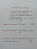Menu Sur le pouce - Les suggestions du midi