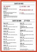 Carte et menu de Soccer Food à Bizanos — Burgers, hot dog, pizzas...