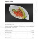 Carte et menu de Hoso sushi à Saint Jean de Luz — Les tartares