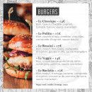 Menu Macadam Caffè - Les burgers