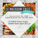Menu Macadam Caffè - Carte et menu Macadam Caffè Saint Jean de Luz