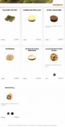 Menu You Sushi - Desserts