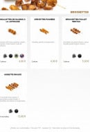 Menu You Sushi - Brochettes