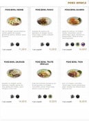 Menu You Sushi - Poke bowl