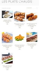 Menu Sushi Moshi - Les plats chauds