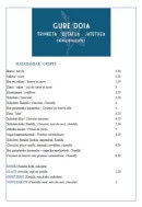 Menu Gure Doia - Les crêpes