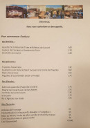 Menu Eskualduna Chez Katina - Un exemple de menu