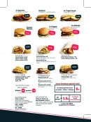 Menu Chika night burgers - Les burgers, tacos, wraps,...