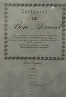Menu Au Bon Accueil - Carte et menu Au Bon Accueil, Bartrès
